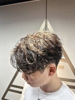 ライズ 渋谷店(RISE) ニュアンスパーマ/刈り上げショート/渋谷メンズ