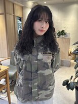 ゼストプラス(ZEST plus) 柔らかく見える地毛風“透け感ダークカラー”