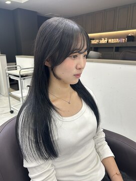 アイズ 横浜(IS) ダークグレージュ/レイヤーカット/横浜/韓国風