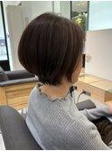 ナチュラルなのに品のあるショートスタイル