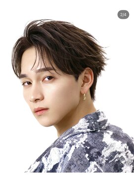 アストラ(ASTRA) MEN’S HAIR/波巻きツイストスパイラル/リバースセンターパート