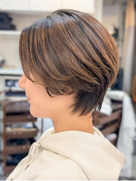 ヘアデザイニング ズーム 飯田橋店(hairdesigning Zoom) ショートスタイル