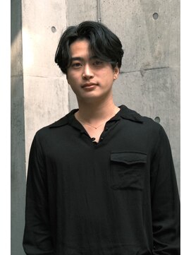 ブークル(boucle) サイドパート 大人髪型 ビジネス髪型