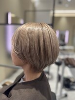 アース 新庄店(EARTH)&nbsp;ブリーチカラー　キャラメルブラウン