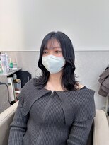 ジーナ 近鉄奈良(Zina)&nbsp;【山内/レイヤー】レイヤーカットで韓国っぽなくびれヘア♪