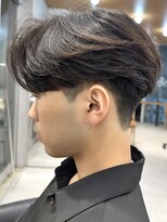 ニコトウキョウ 新宿(nico TOKYO)&nbsp;メンズセンターパート/ニュアンスパーマ/フェザーパーマ