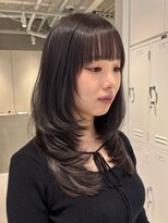 テクネ 天神大名(techne)&nbsp;天神大名ウルフカットウルフレイヤーくびれヘア今泉