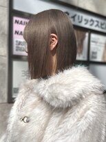 ジゼル 栄 矢場町(Giselle)&nbsp;☆玉腰☆ミルクグレージュ【名古屋/栄/ブリーチ/ハイトーン】