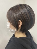 ウーラバイウェルズ 大和八木(U-ra by wells)&nbsp;小顔見えの軽やかブラウンボブ