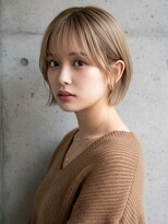 Vanir美容室【11/1NEW OPEN（予定）】&nbsp;耳掛けアレンジでこなれ感◇スッキリ見える大人ボブ