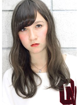 ヘアサロン ガリカ 表参道(hair salon Gallica) ☆ マットグレージュ & 毛束感 ☆ semi-long style☆