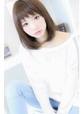 【Laffy】ベビーバング小顔フェザーボブ by安藤