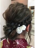 浴衣ヘアアレンジ
