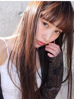 ソルトウォーター(SALT WATER)&nbsp;外国人風ナチュラルシアーベージュ×ワイドバング