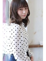 ラファンジュ ヘアー クレオ(Rohange hair Creo)&nbsp;【Creo】フォギーベージュ×エアリーフォルム#ボブルフ