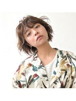 クーラ(Cura)&nbsp;*動きのあるレイヤーボブ×透明感ベージュ