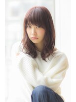 ラフ フロム ガーデン(Laf from GARDEN)&nbsp;【寺尾拓巳】大人かわいいカシスカラーミディアムイルミナカラー