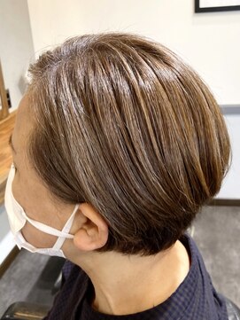 クラフトヘアー(CRAFT HAIR) ハイライト×白髪ぼかし