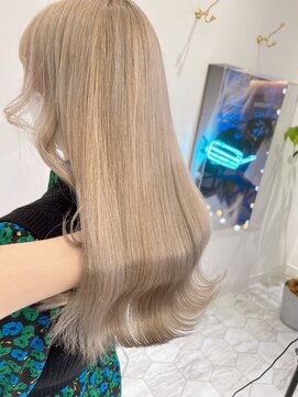 アマンドール(Aman D'or) 【王道かわいい】シフォンベージュ♪☆AMAND’OR村上☆