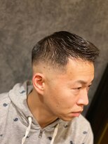 ヒロギンザ 新橋日比谷口店(HIRO GINZA)&nbsp;フェードスタイル　新橋　理容室　ヒロ銀座　日比谷　床屋