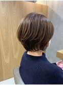 大人ショートボブ