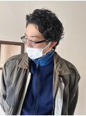 メンズパーマ氏木