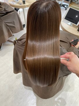 ジーナ 銀座(Zina) 髪質改善*艶髪ロング*くびれヘア【Zina銀座】