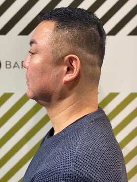 バーバーバー 四谷(BARBER-BAR) 大人カッコいい30代40代50代以上アップバンクショート