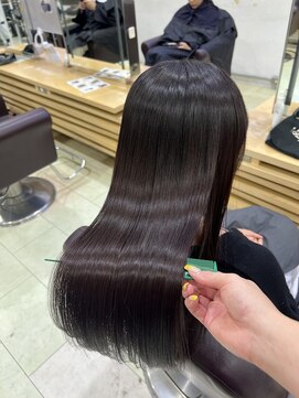 ゼスト 吉祥寺店(ZEST) 髪質改善/ダークトーンカラー/透明感/吉祥寺/池田和花