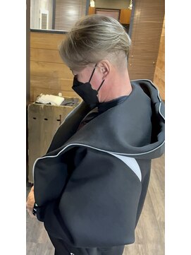 ハグ 横浜(HUG) かっこいい大人ハイトーン＊メンズバレイヤージュ