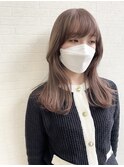 フェイスレイヤー×ミルクティーブラウン