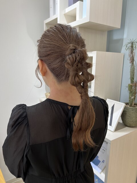 パーティーヘアセット