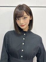 リルーム(re-room)&nbsp;タッセルボブ　ダークベージュ