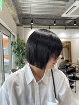 アドア 横浜(ADORE)&nbsp;【ADORE横浜】切りっぱなしボブ×顔まわりレイヤー