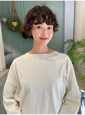 【RECIEL伊勢　世古口】ショートパーマヘアー
