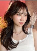 ふんわり色気出る韓国コテ巻きレイヤー