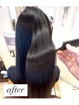 ヘアーアトリエ ラポルト(hair atelier la porte.) 髪質改善縮毛矯正×酸性ストレート