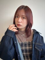 エクリュ(ecru) ゆるふわピンクブラウン