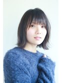 【Rire-リル銀座-】ナチュラル外はねボブ