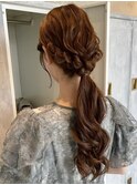 ミルクティーベージュダブルカラーケアブリーチグレージュ40代