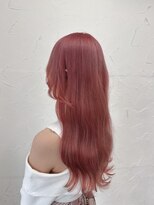 プライズ 表参道原宿店(prize)&nbsp;ピーチピンクカラーハイトーンカラー暖色系原宿表参道