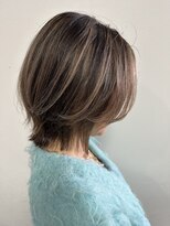 エメヘアデザイン ルイス(Aimer Hair Design Lewis)&nbsp;白髪ぼかしハイライト/弘前市