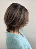 白髪ぼかしハイライト/弘前市