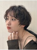 20代30代40代◎濡れ感こなれパーマスタイル×肌映え血色感カラー