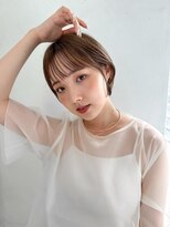 ジョエミバイアンアミ(joemi by Un ami)&nbsp;（joemi）大人の抜け感ショート×透明感ベージュカラー小倉太郎