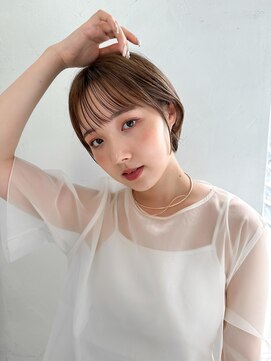 ジョエミバイアンアミ(joemi by Un ami) （joemi）大人の抜け感ショート×透明感ベージュカラー小倉太郎