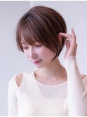 デザインカラー/レイヤーカット/ウェットヘア/オリーブベージュ