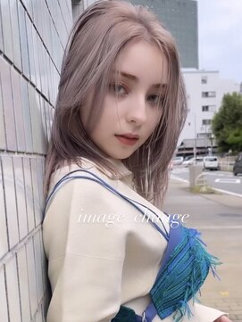 ラキング ギンザ トウキョウ(LAKING GINZA) くびれヘア/アプリコットオレンジ/夏/ハイライトカラー[銀座駅]