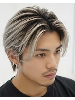 バース 梅田中崎町店(BIRTH)&nbsp;バレイヤージュハイライトホワイトカラー