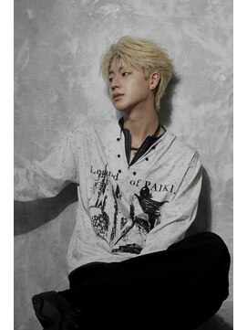 スキル ミナム 表参道(SKILL MiNam) ブロンドヘア×フェザーショート